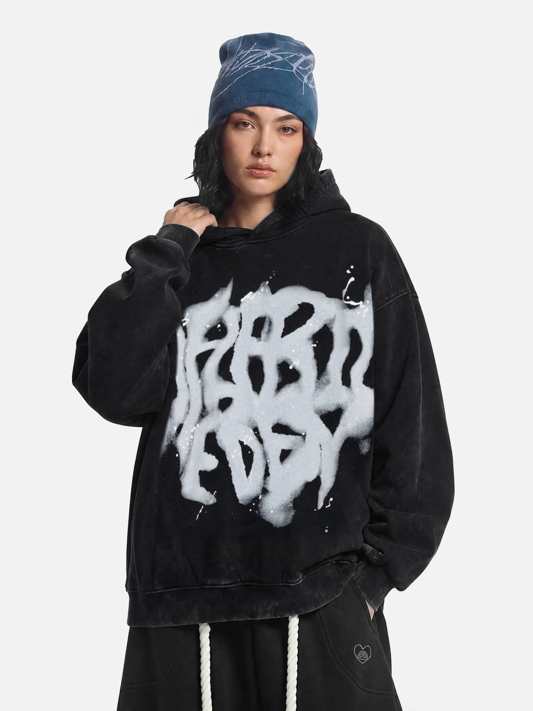 Aelfric Eden Abstract Graphic Hoodie - Image 3