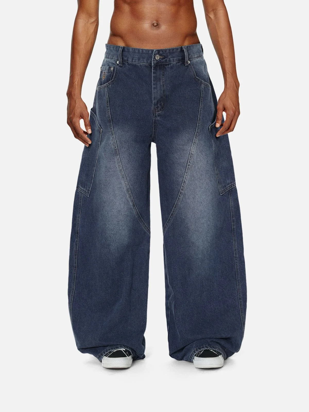 Aelfric Eden Baggy Barrel Big Pocket Jeans - Image 2