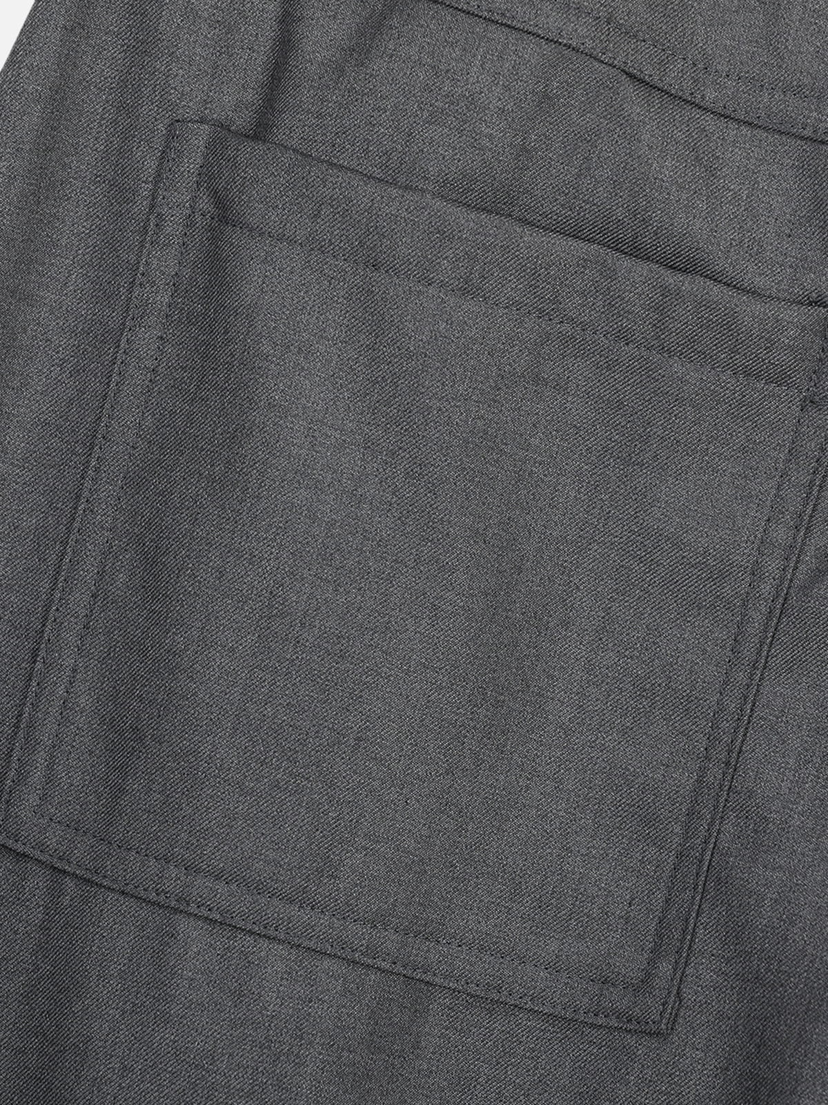Aelfric Eden Asymmetric Button Baggy Barrel Pants - Image 9