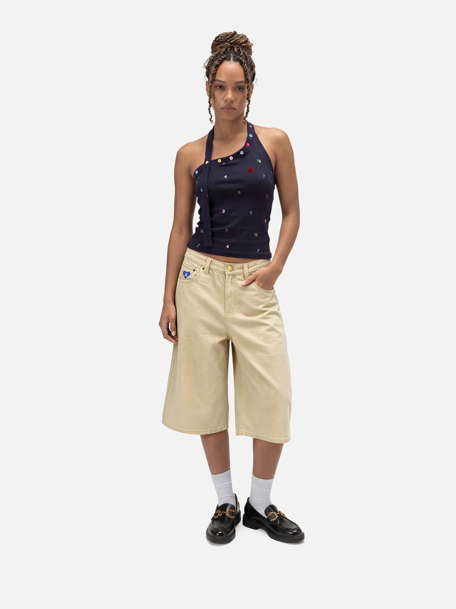 Aelfric Eden Asymmetric Halter Top - Image 3