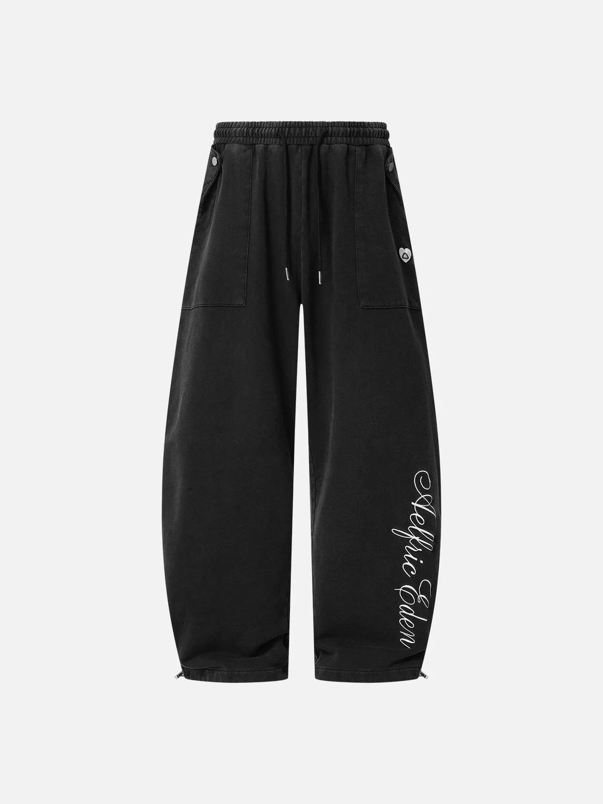 Aelfric Eden Script Baggy Barrel Sweatpants - Image 3