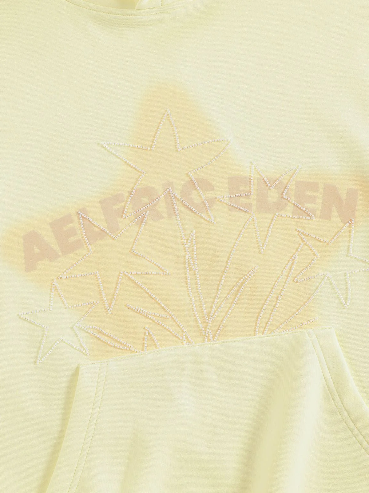 Aelfric Eden Oversized Beaded Eden Star Pullover Hoodie - Image 4