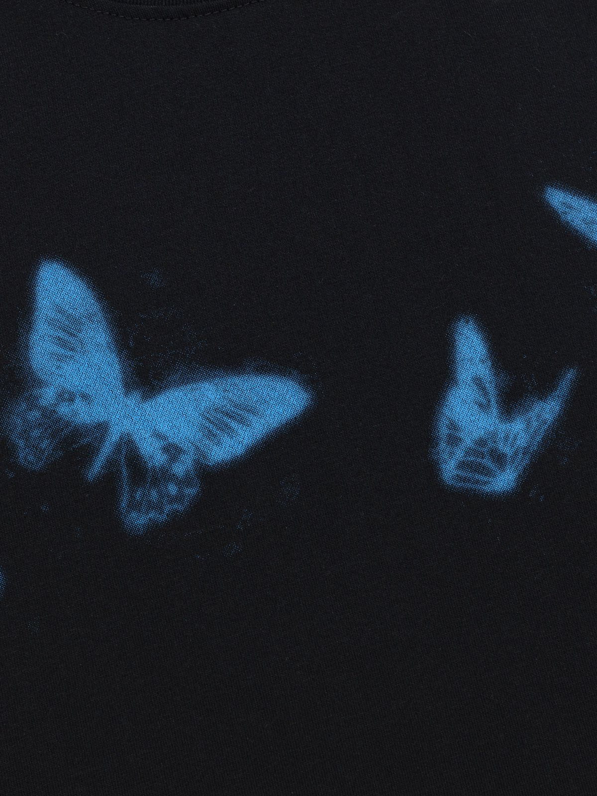 Aelfric Eden Blurring Butterfly Print Tee - Image 5