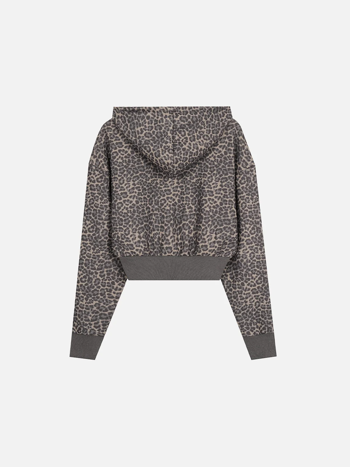 Aelfric Eden Boxy Button Cross Zip Up Hoodie - Image 3