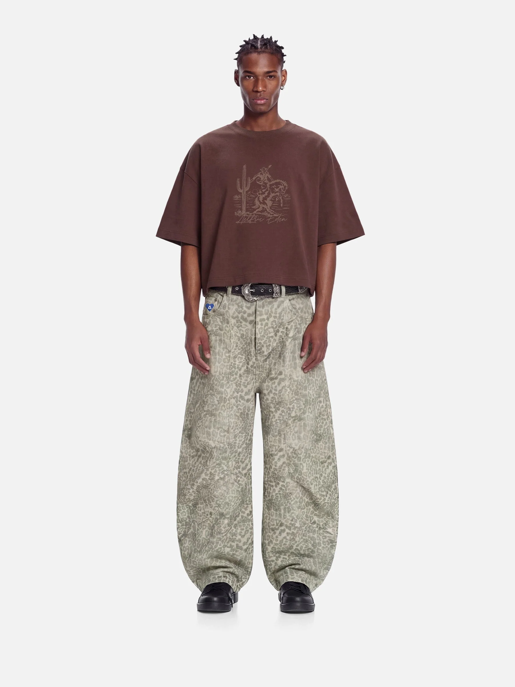 Aelfric Eden Boxy Cowboy Graphic Tee - Image 3