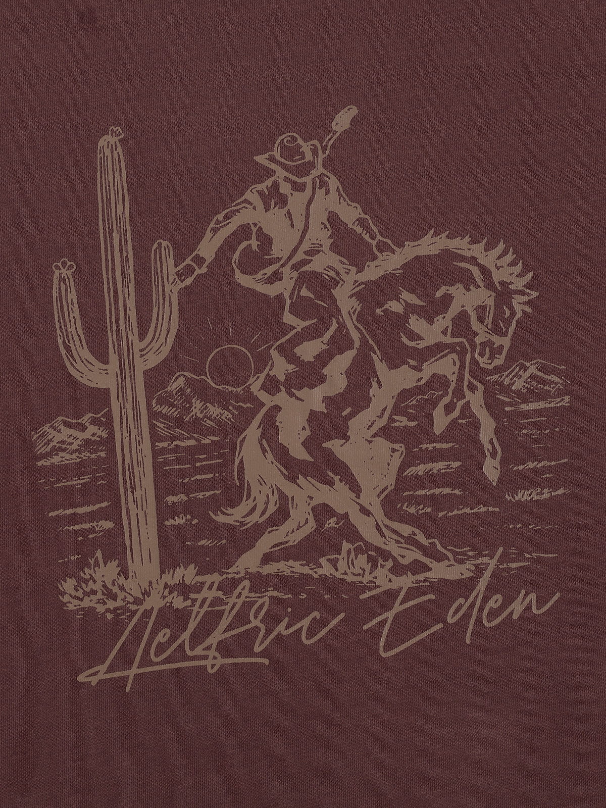 Aelfric Eden Boxy Cowboy Graphic Tee - Image 6