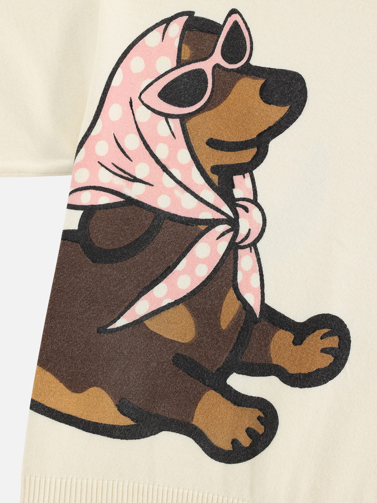 Aelfric Eden Boxy Dachshund Knit Tee - Image 3