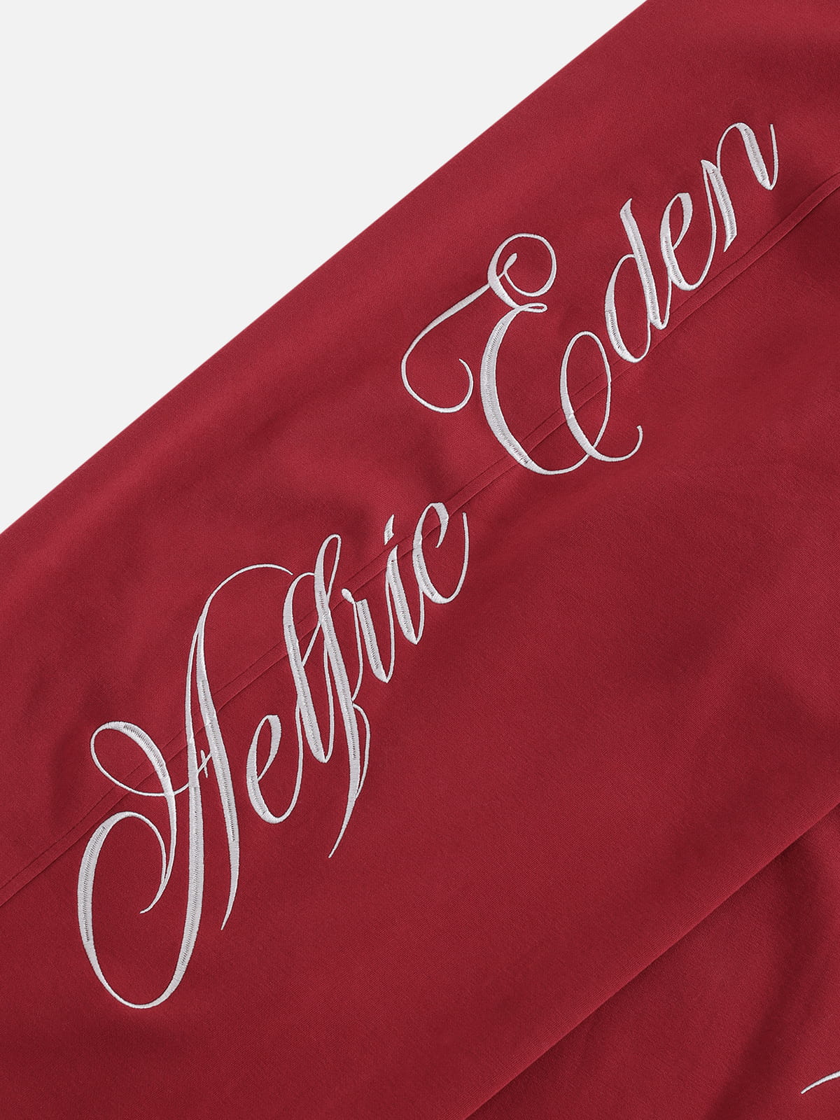 Aelfric Eden Boxy Script Embroidery Hoodie Sets - Image 6