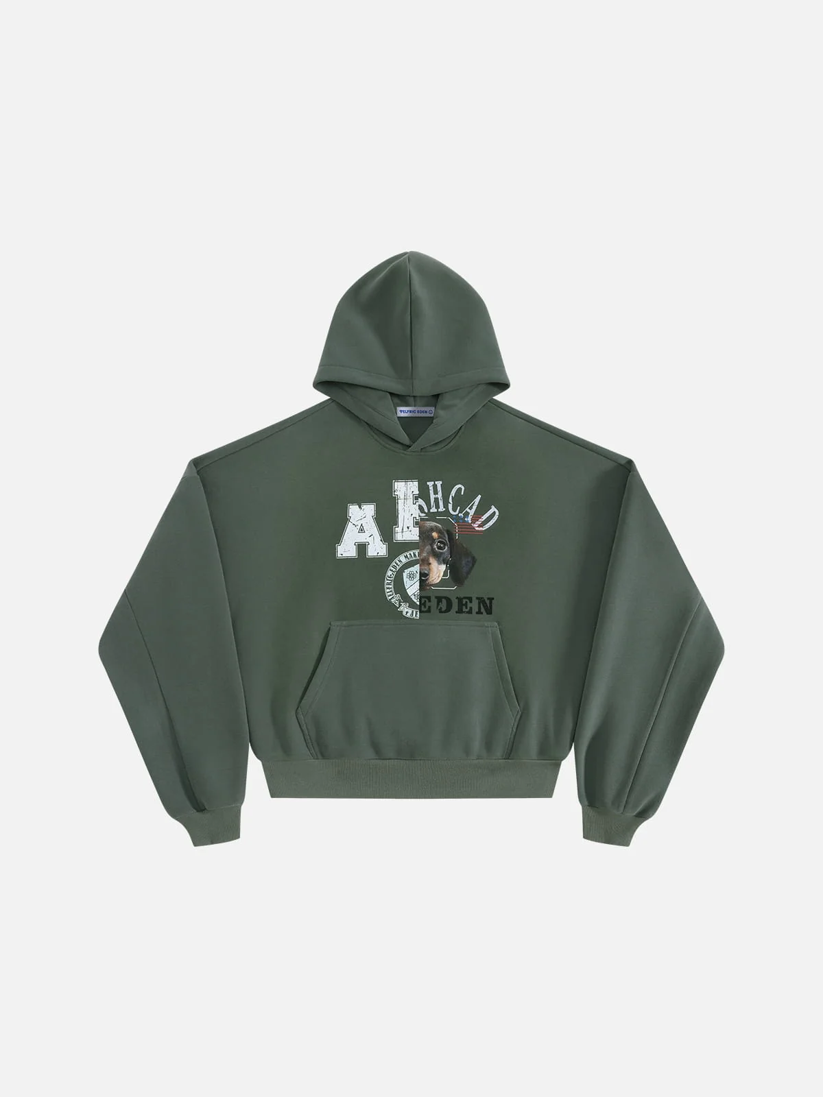 Aelfric Eden Boxy Graphic Pullover Hoodie - Image 2