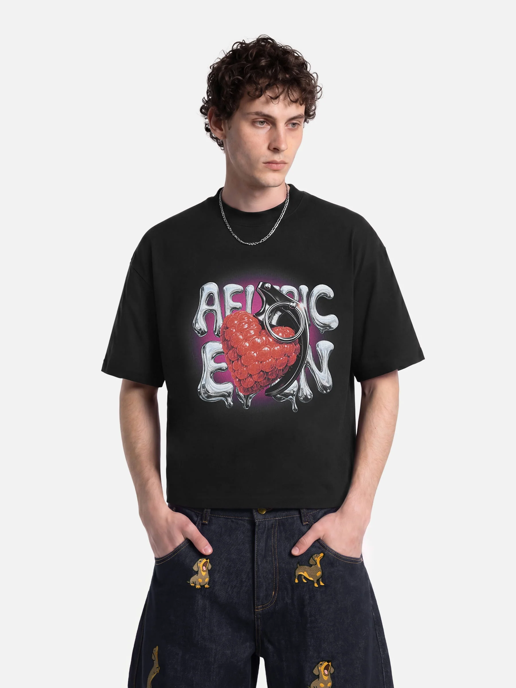 Aelfric Eden Boxy Heart Grenade Tee