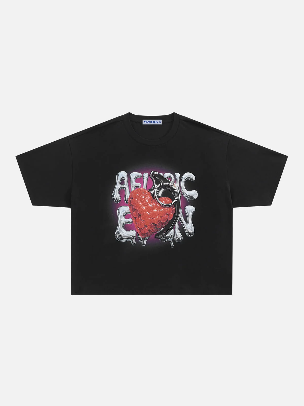 Aelfric Eden Boxy Heart Grenade Tee - Image 4