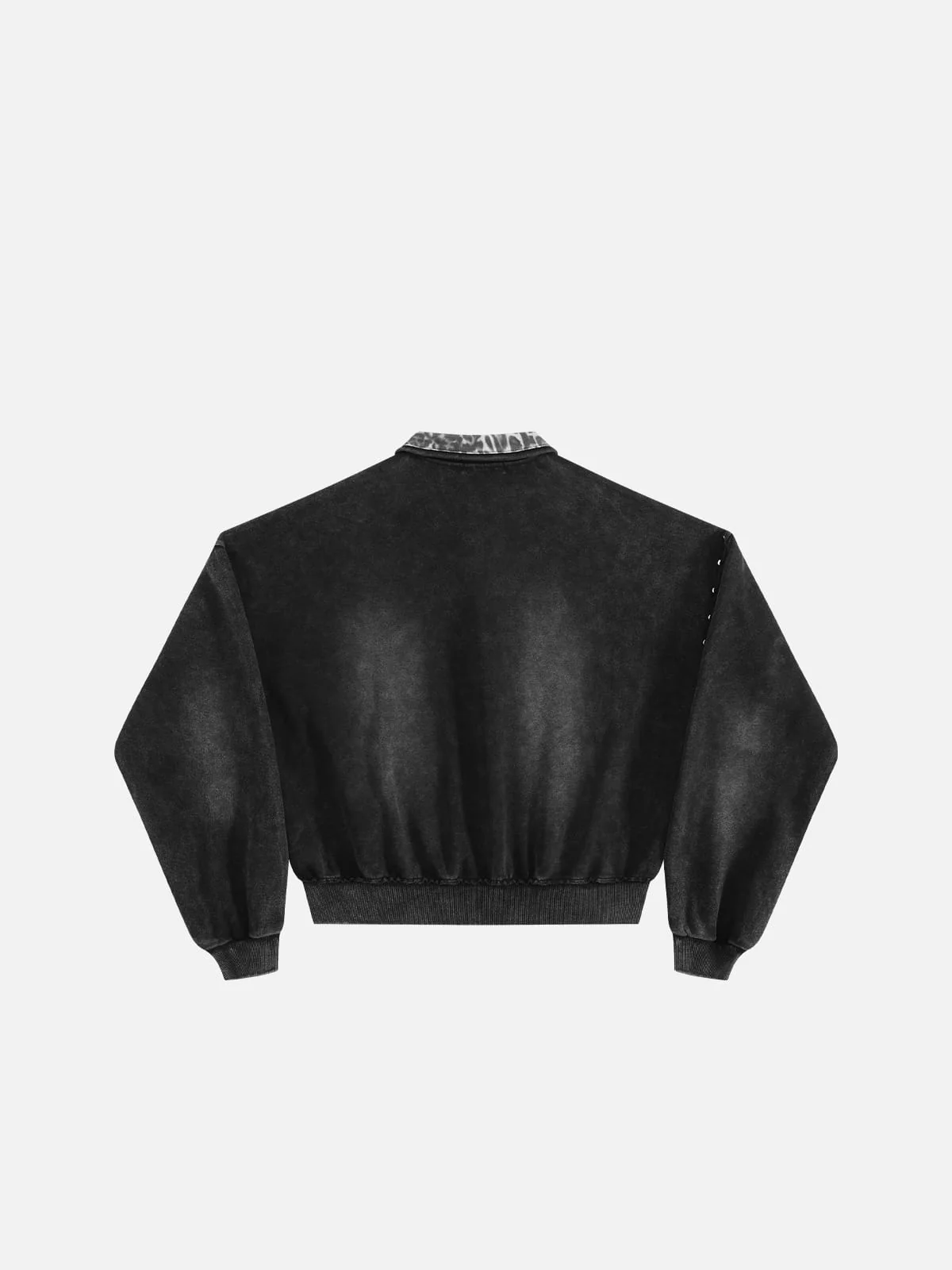 Aelfric Eden Boxy Leopard Collar Sweatshirt - Image 2