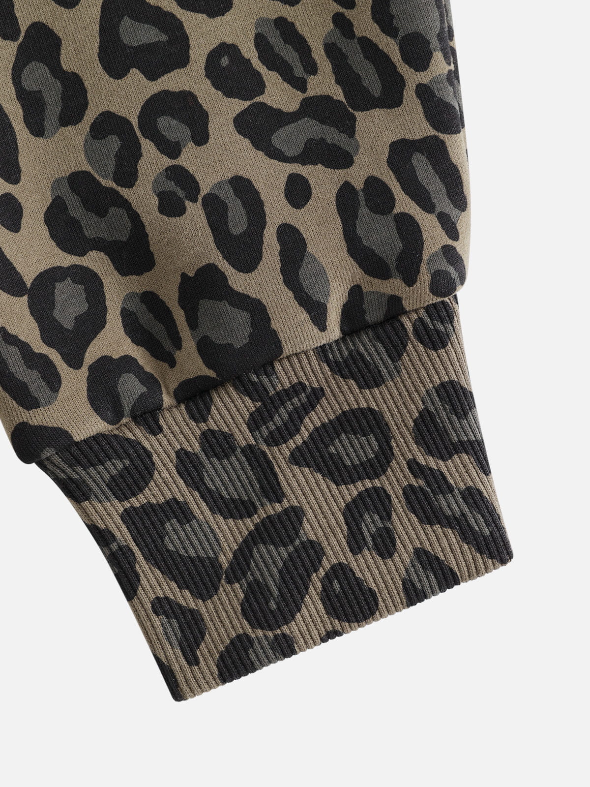 [Pre-Order] Aelfric Eden Boxy Leopard Zip Up Hoodie - Image 6