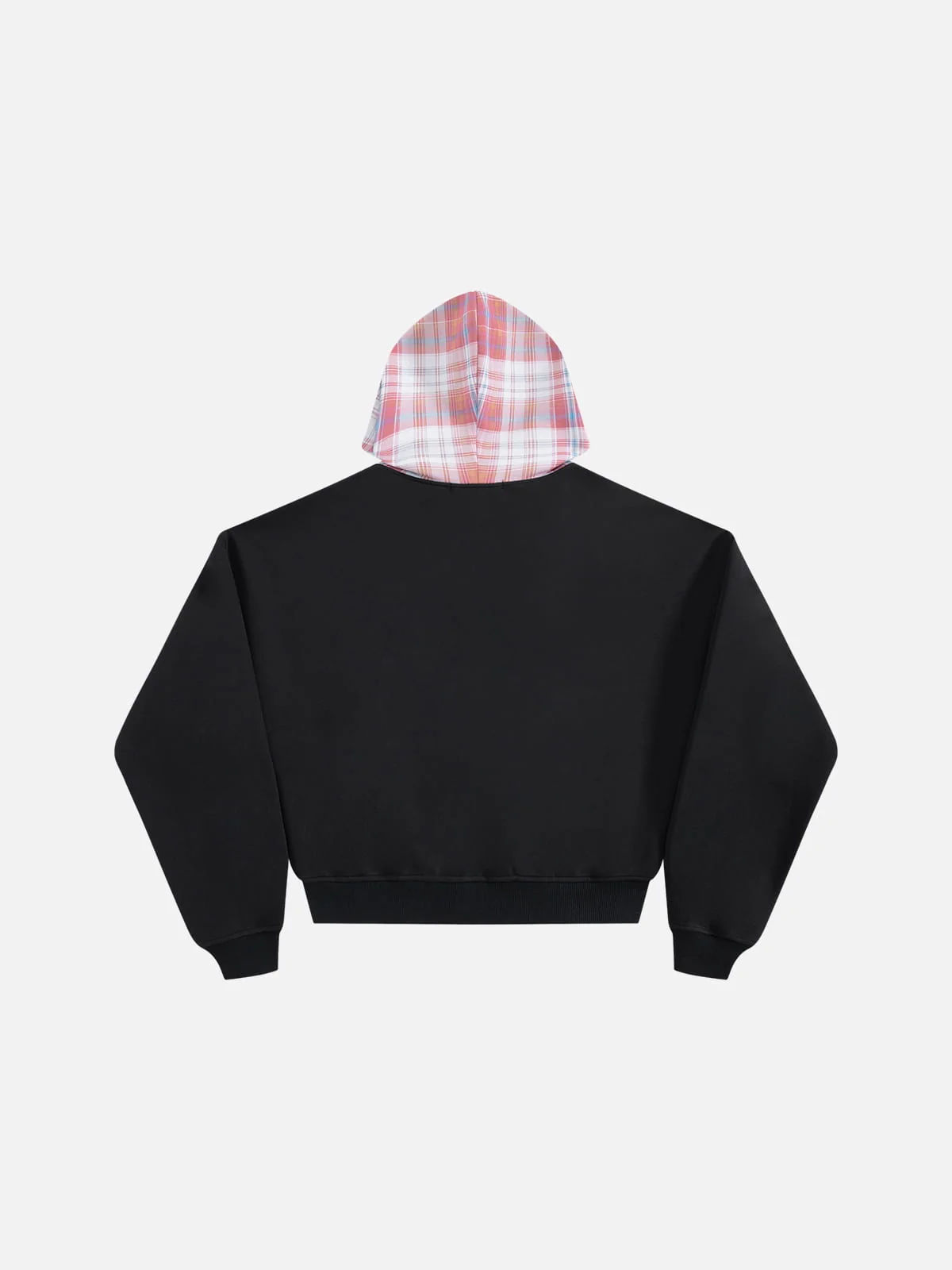 Aelfric Eden Boxy Plaid Hood Zip Up Hoodie - Image 4