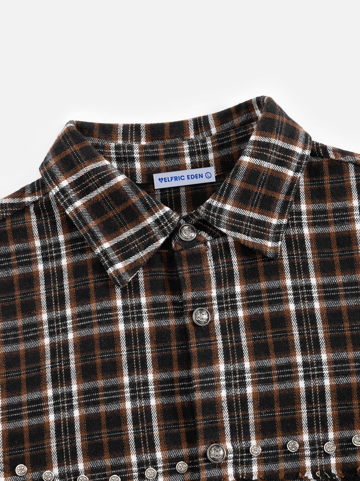 Aelfric Eden Boxy Plaid Short Sleeve Shirt - Image 3