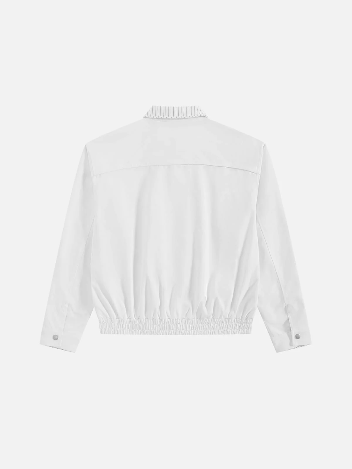 Aelfric Eden Boxy Reversible Striped Collar Jacket - Image 3