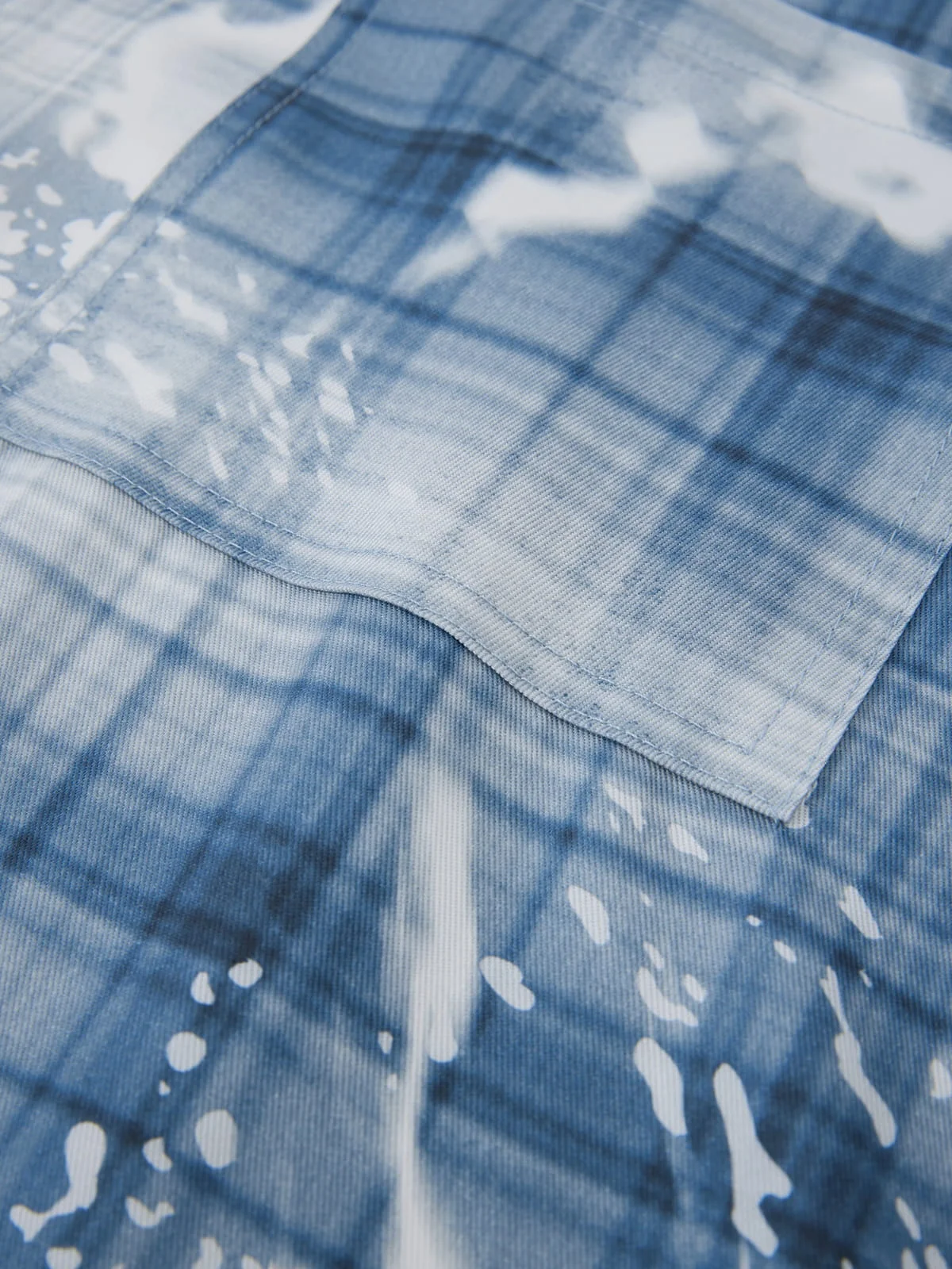 Aelfric Eden Boxy Splash Plaid Short Sleeve Shirt - Image 5