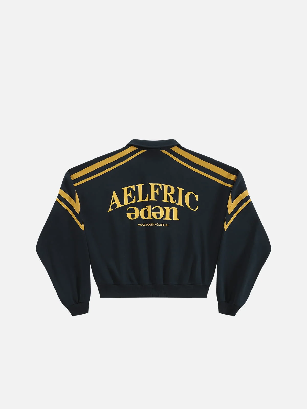 Aelfric Eden Boxy Stripe Panel 77 Sweatshirt - Image 2