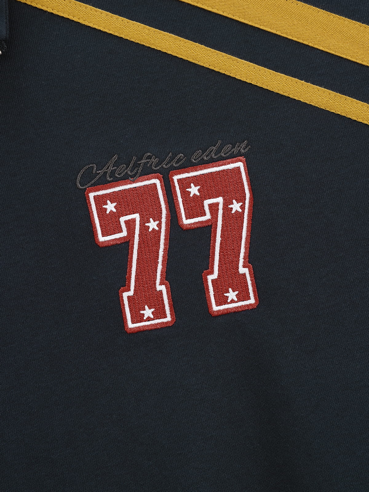 Aelfric Eden Boxy Stripe Panel 77 Sweatshirt - Image 4