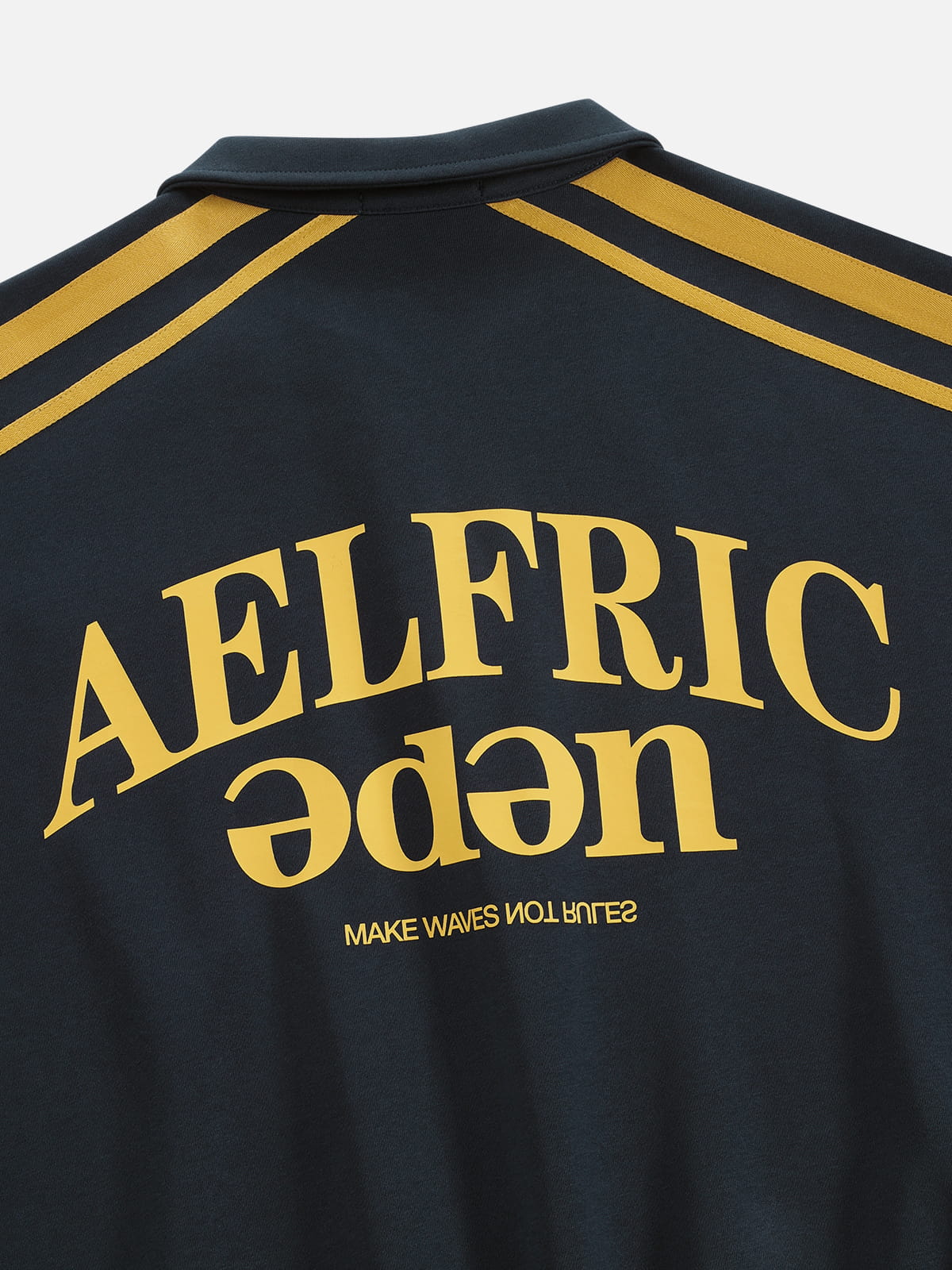 Aelfric Eden Boxy Stripe Panel 77 Sweatshirt - Image 6