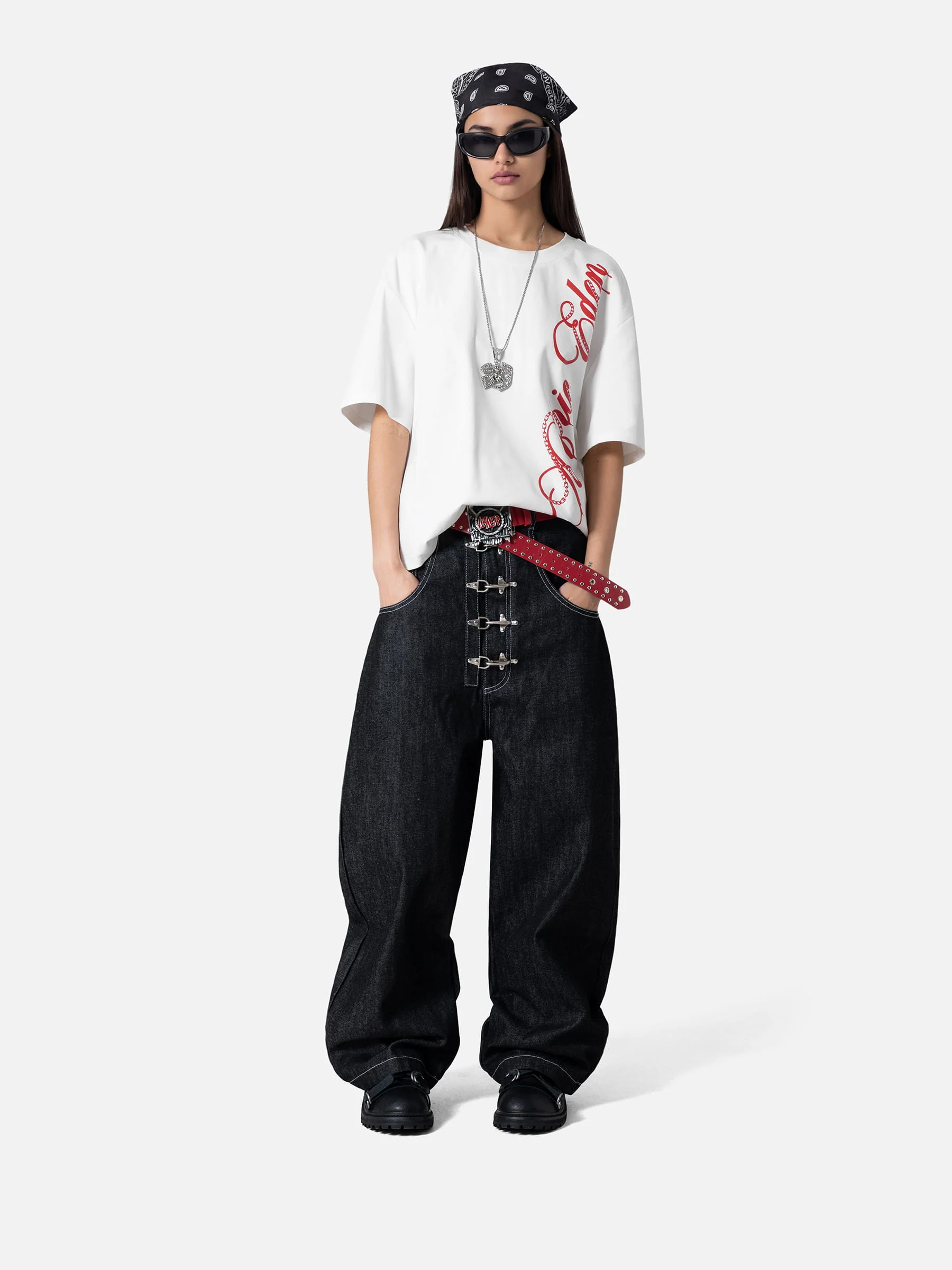 Aelfric Eden Boxy Script Tee - Image 3