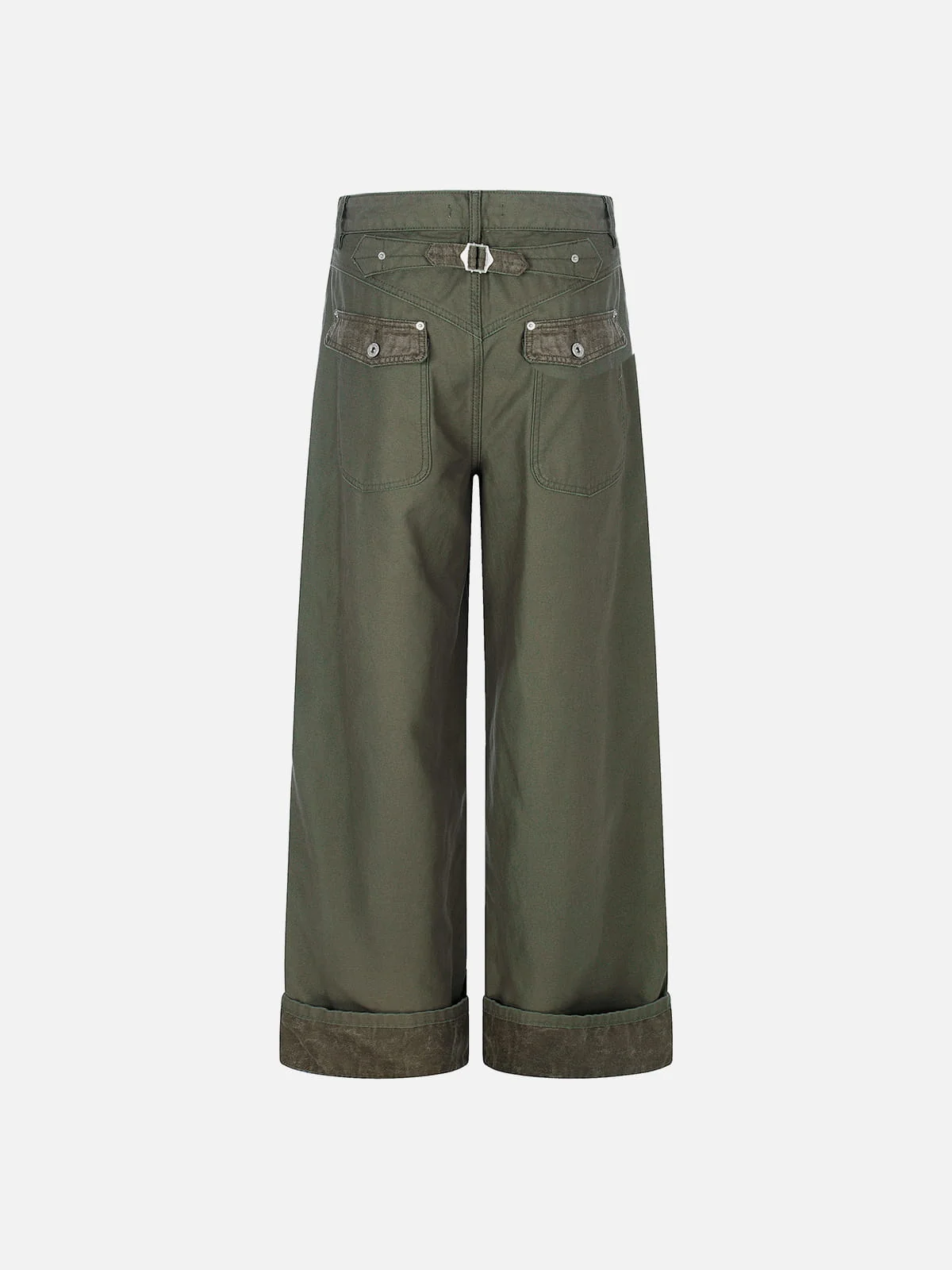 Aelfric Eden Button Pocket Cuffed Pants - Image 3