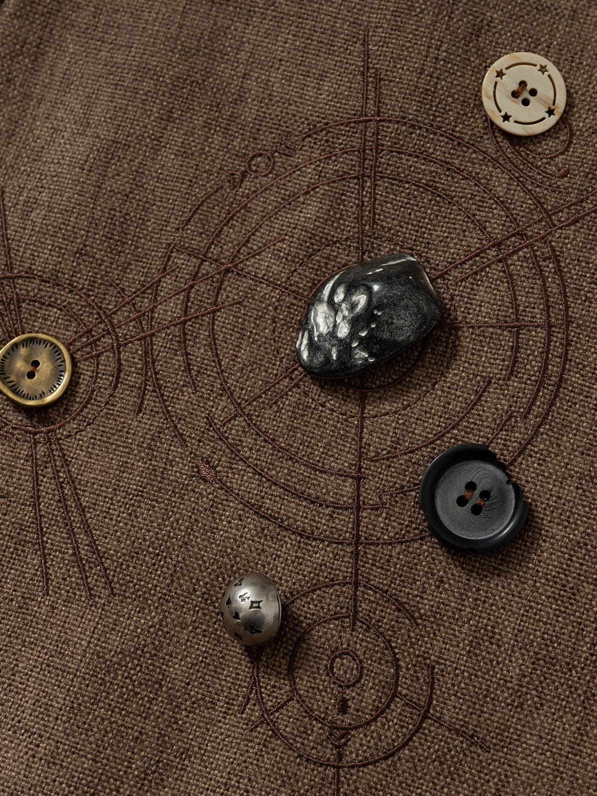 Aelfric Eden Button Zip Jacket - Image 3