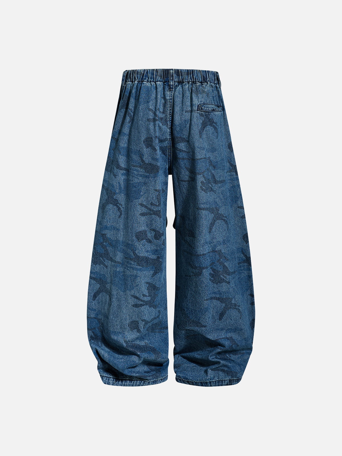 Aelfric Eden CAMO Baggy Barrel Jeans - Image 2