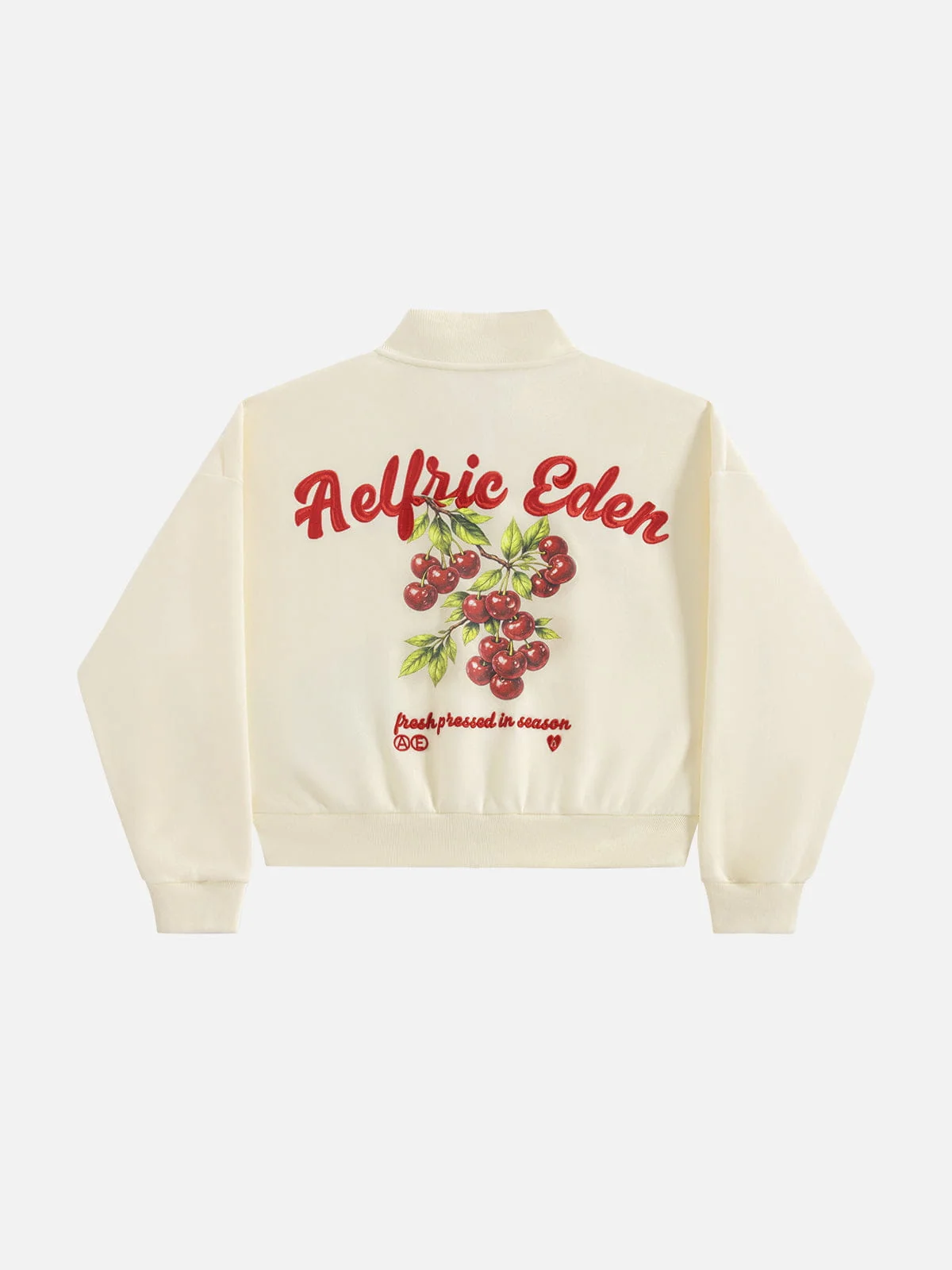 Aelfric Eden Boxy Cherry Graphic Jacket - Image 5