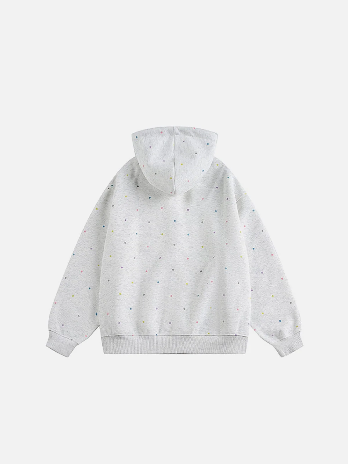 Aelfric Eden Colorful Polka Dot Zip Up Hoodie - Image 5