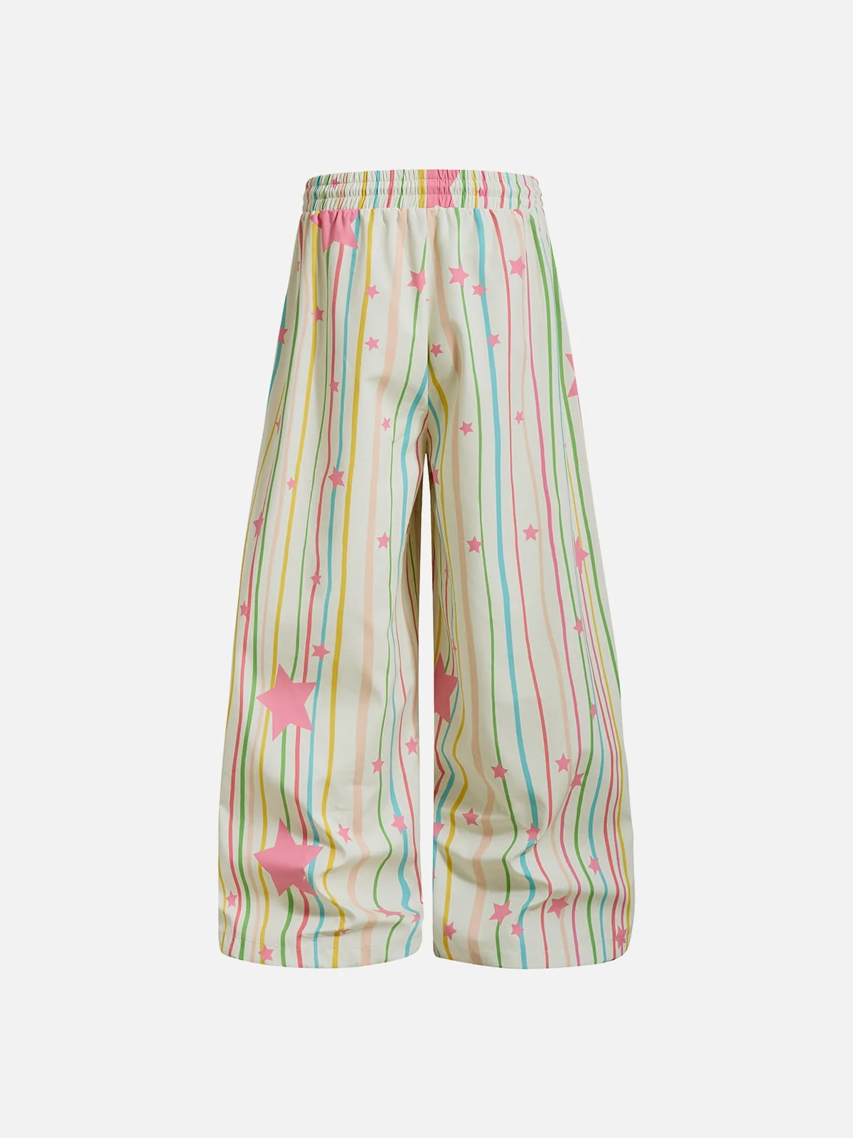 Aelfric Eden Colorful Stripe Star Baggy Sweatpants - Image 2