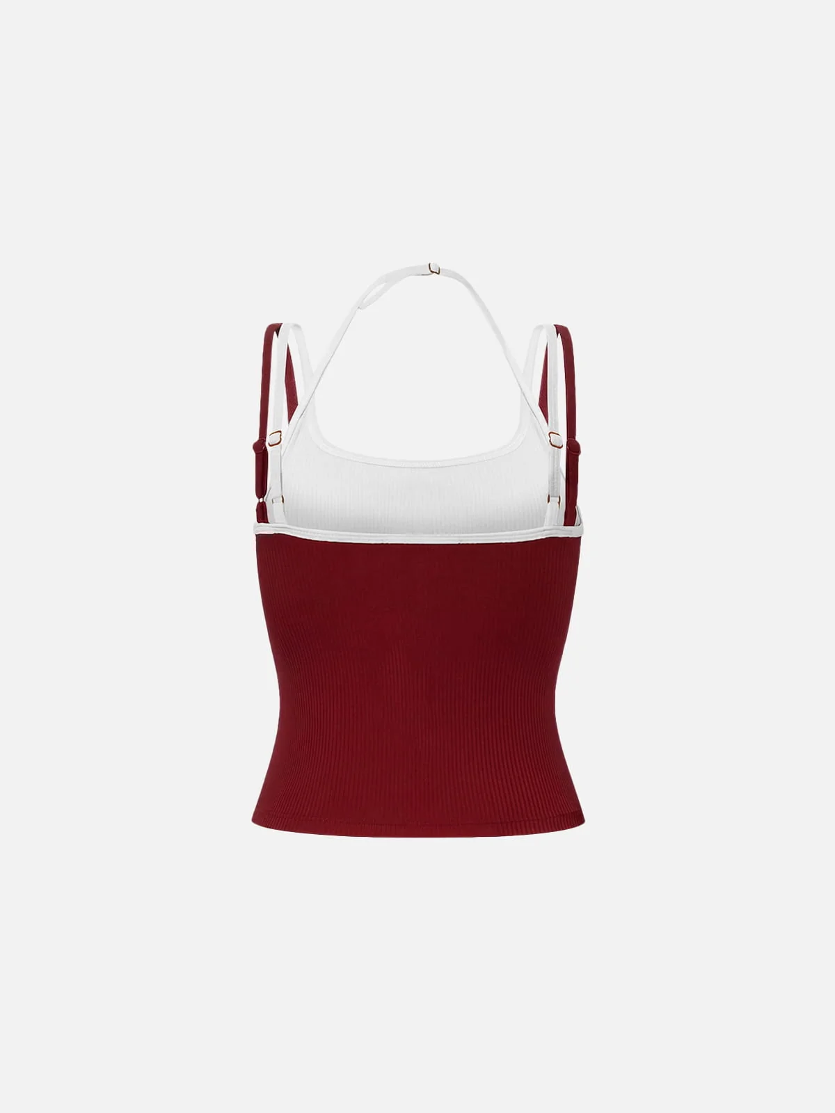 Aelfric Eden Contrast Layered Padded Cami Top - Image 2