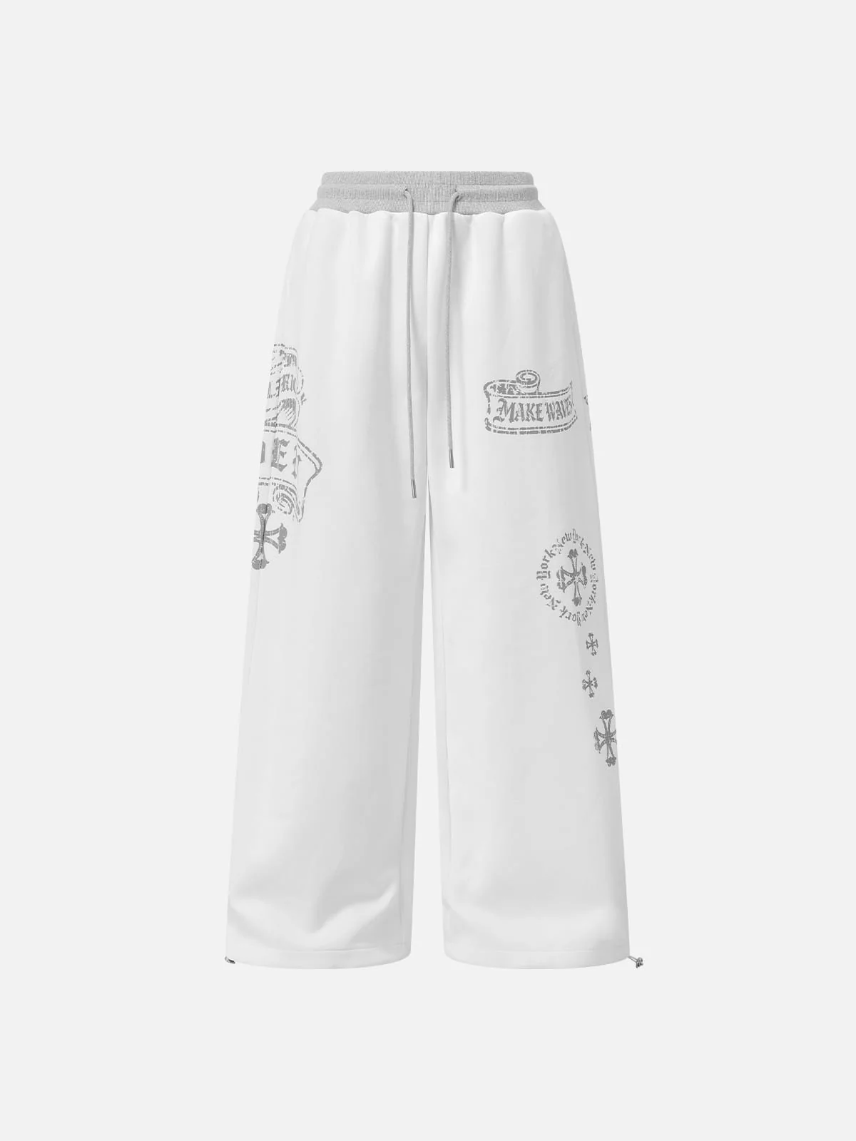 Aelfric Eden Contrast Waistband Baggy Sweatpants - Image 4