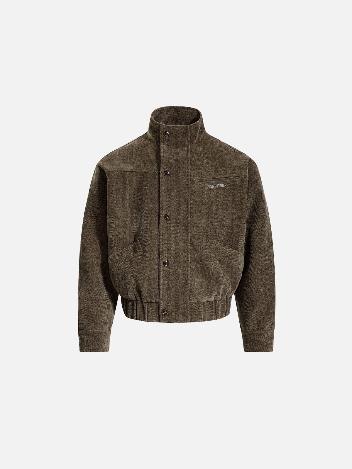 Aelfric Eden Corduroy Stand Collar Jacket