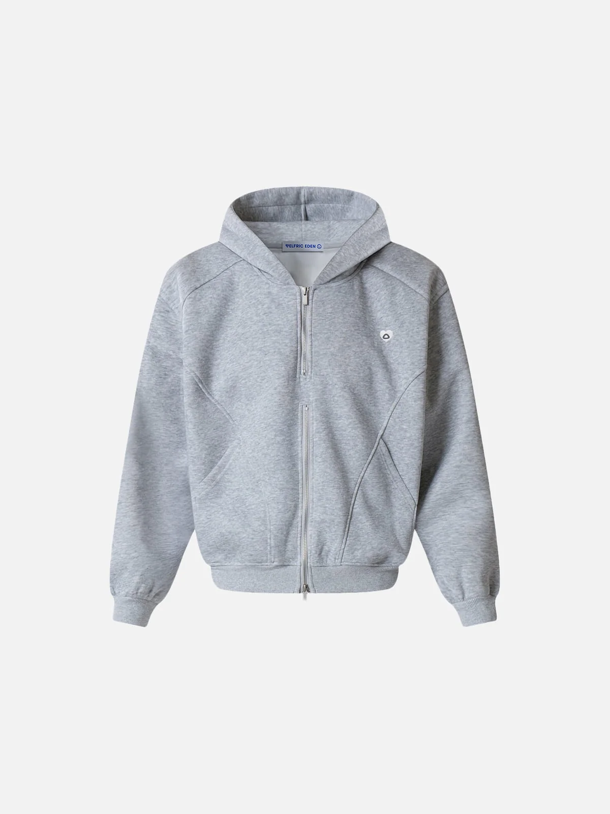 Aelfric Eden Curved Seam Zip Up Hoodie