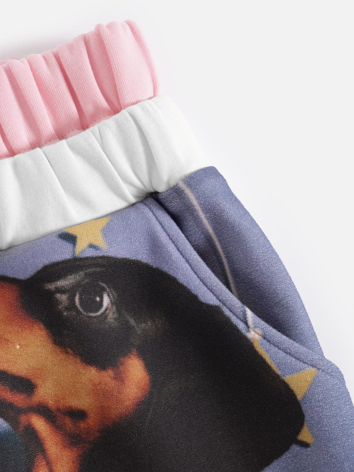 Aelfric Eden Dachshund Collage Double Waist Baggy Sweatpants - Image 6