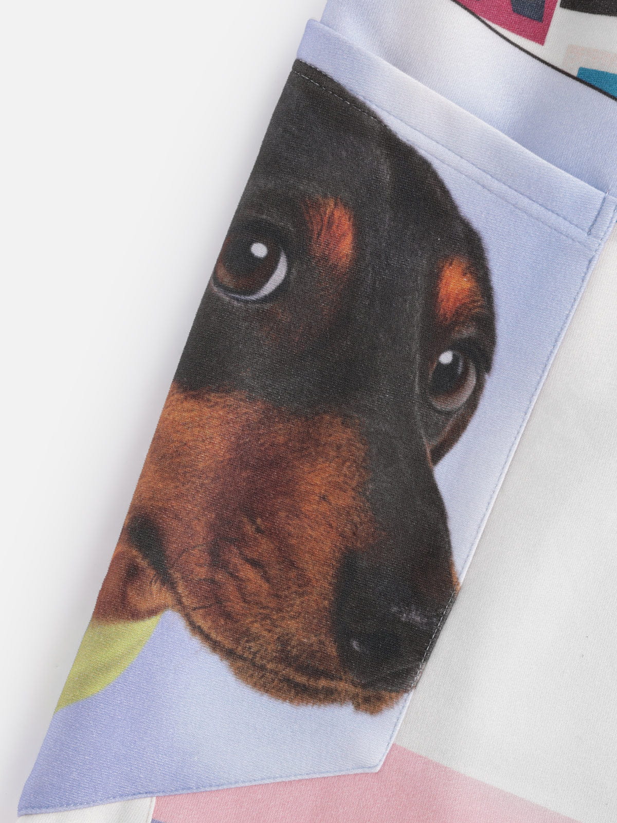 Aelfric Eden Dachshund Collage Double Waist Baggy Sweatpants - Image 9