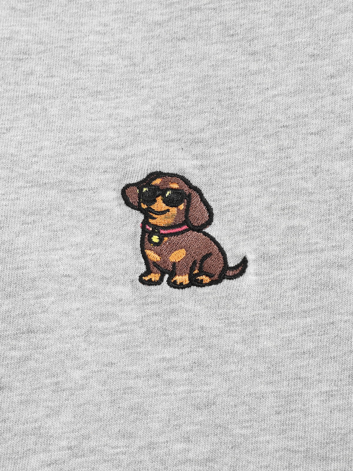 Aelfric Eden Dachshund Embroidery Off-The-Shoulder Tee - Image 6