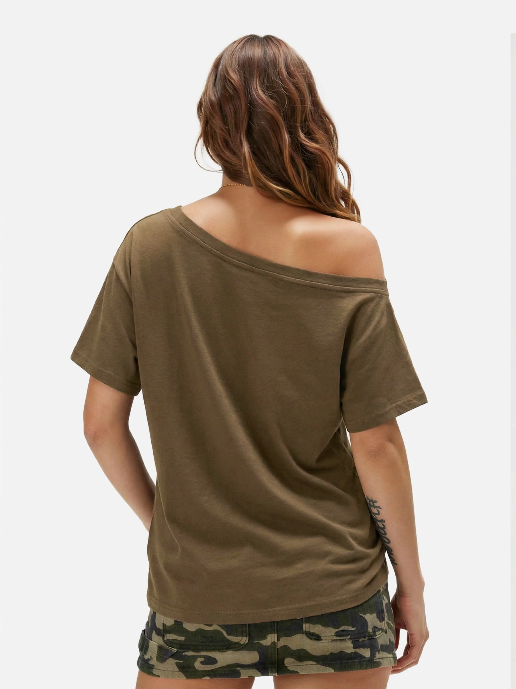 Aelfric Eden Dachshund Off-the-Shoulder Tee - Image 3