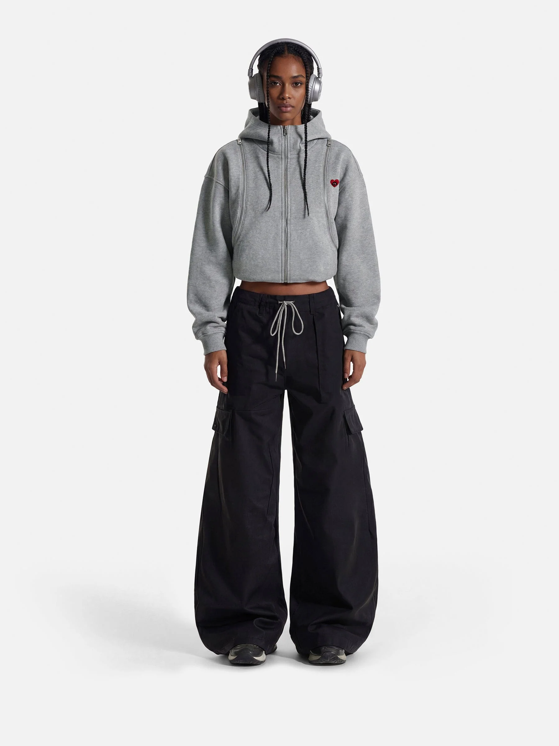 Aelfric Eden Boxy Zip Up Hoodie - Image 3