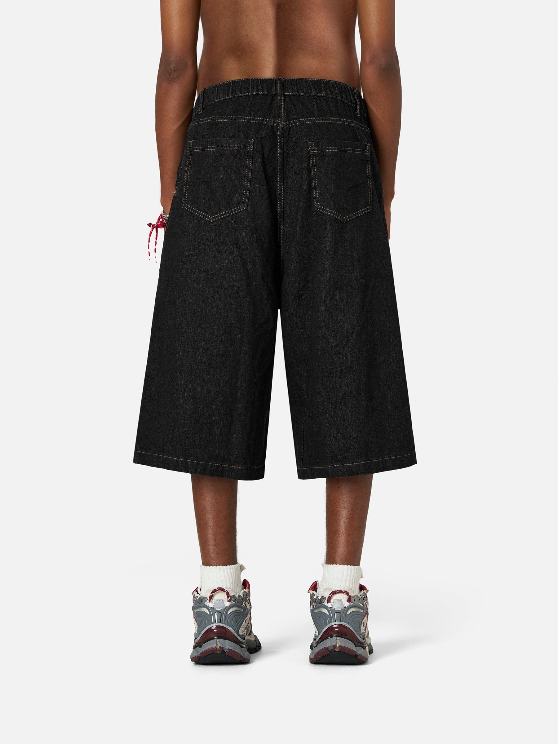 Aelfric Eden Detachable Kerchief Baggy Longline Jorts - Image 3