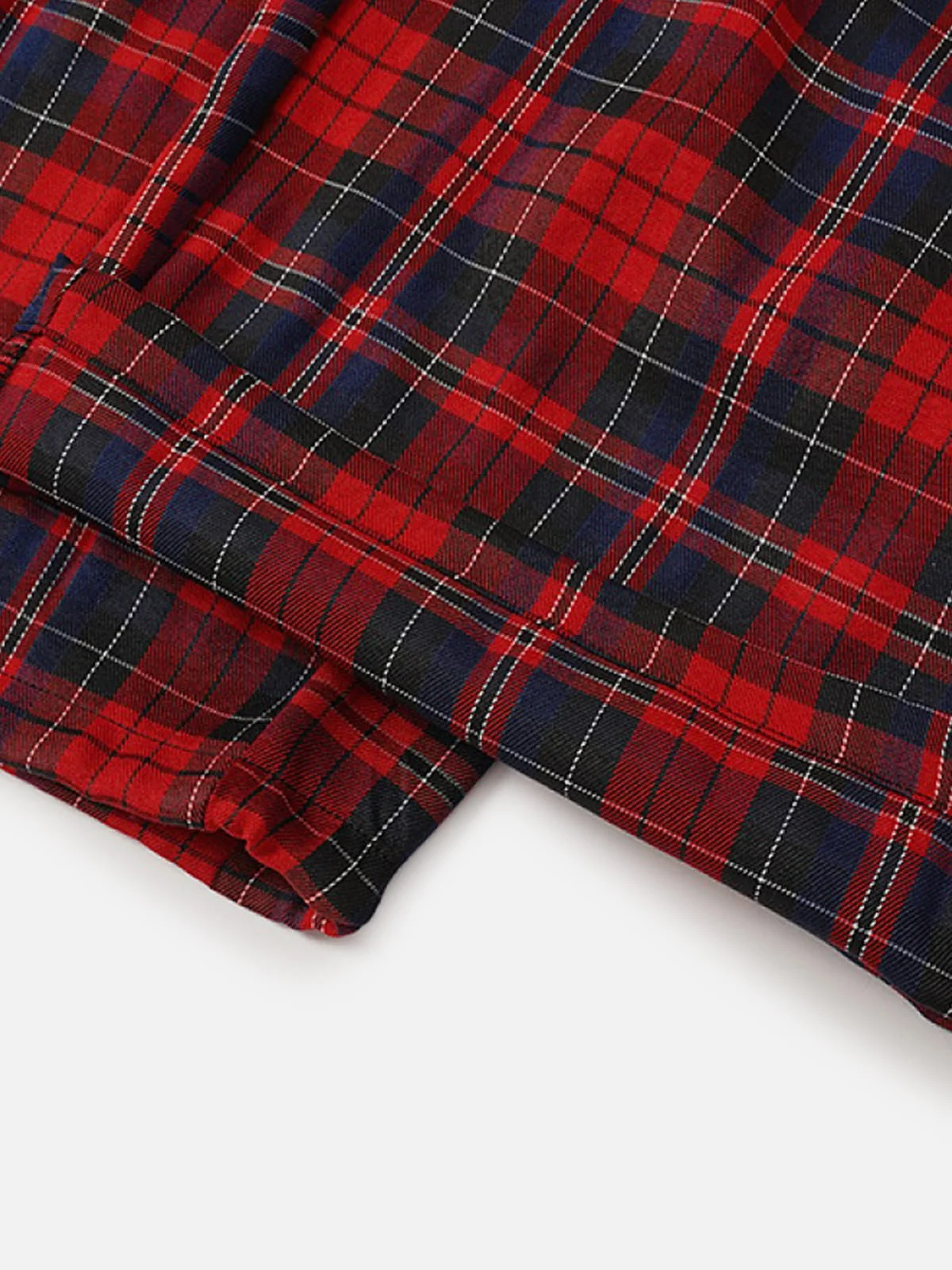 Aelfric Eden Double Waist Plaid Baggy Sweatpants - Image 4