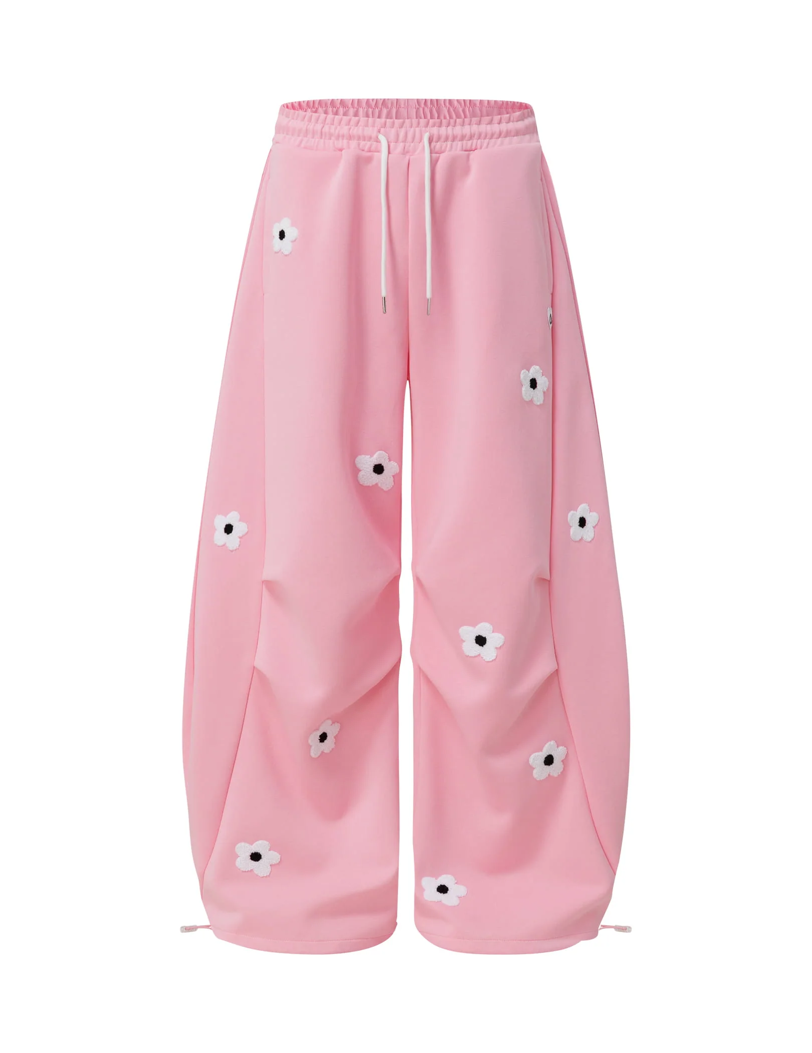 Aelfric Eden Floral Embroidery Baggy Barrel Sweatpants - Image 10