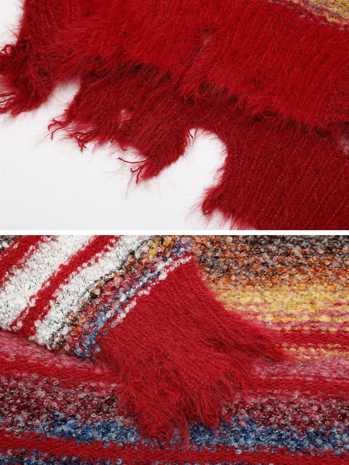 Aelfric Eden Fringe Stripe Cardigan - Image 10