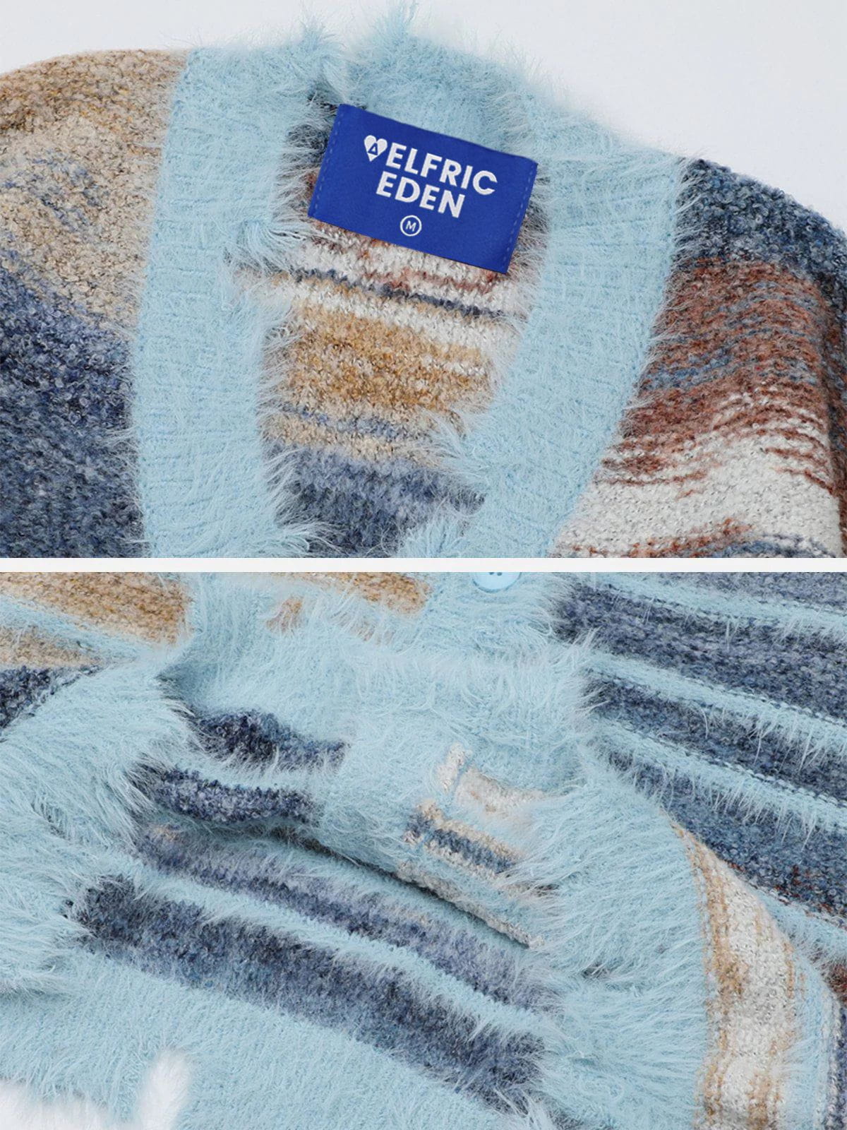 Aelfric Eden Fringe Stripe Cardigan - Image 8
