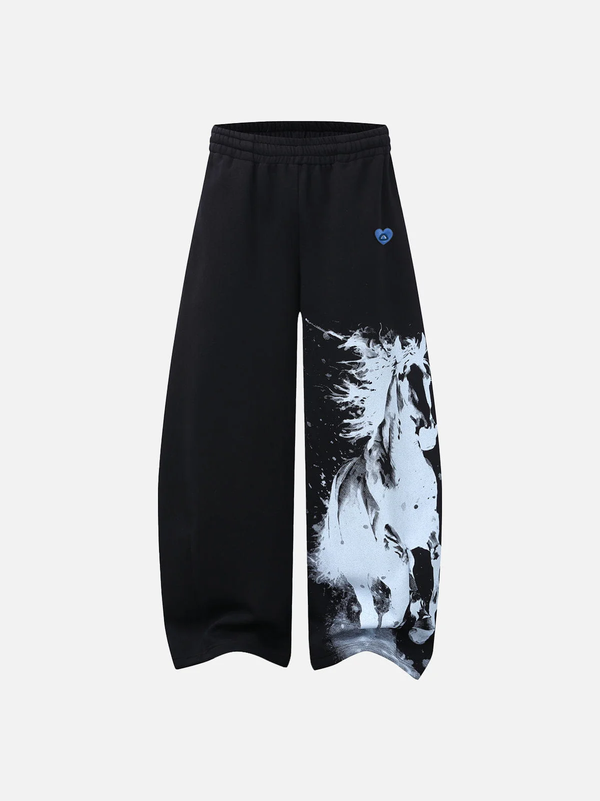 Aelfric Eden Horse Graphic Baggy Barrel Sweatpants - Image 2