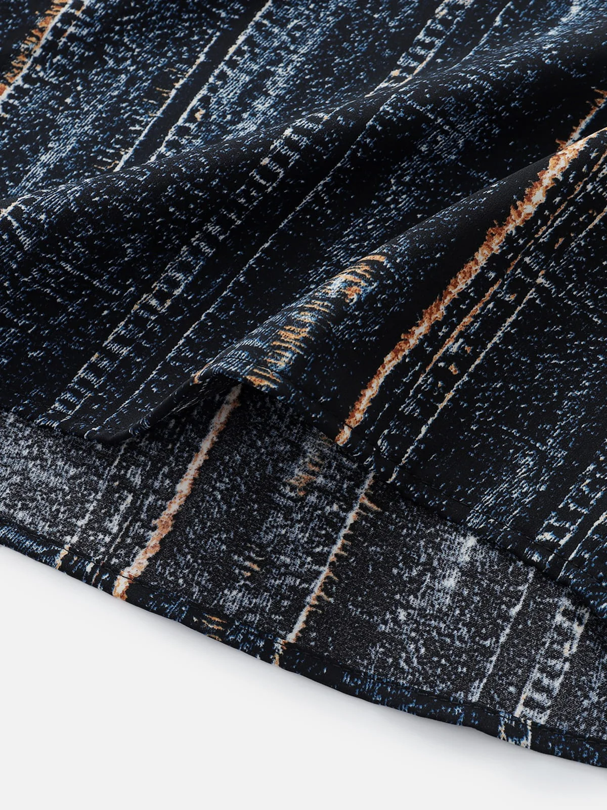 Aelfric Eden Jacquard Stripe Short Sleeve Shirt - Image 6