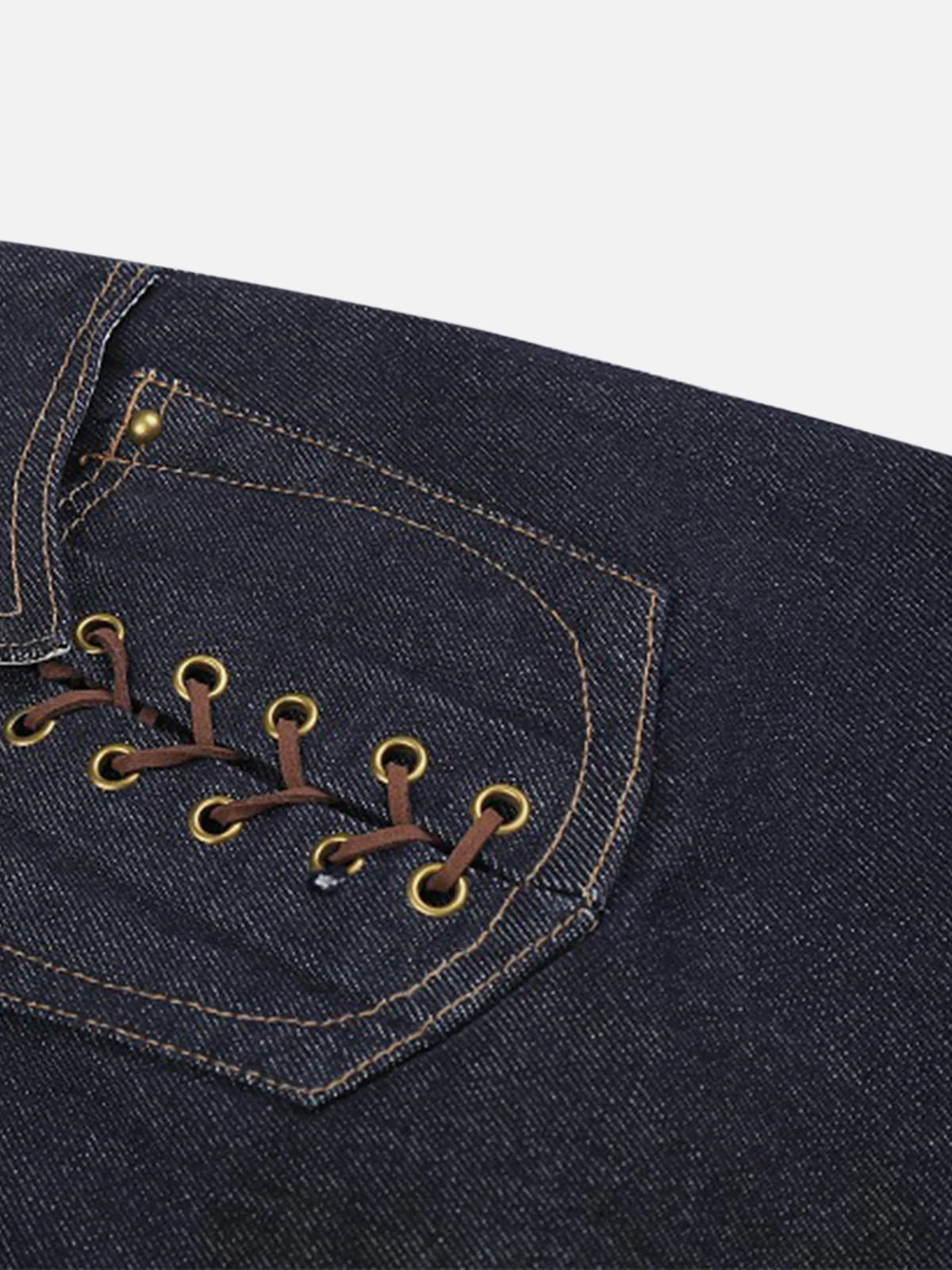 Aelfric Eden Lace-Up Jeans - Image 3