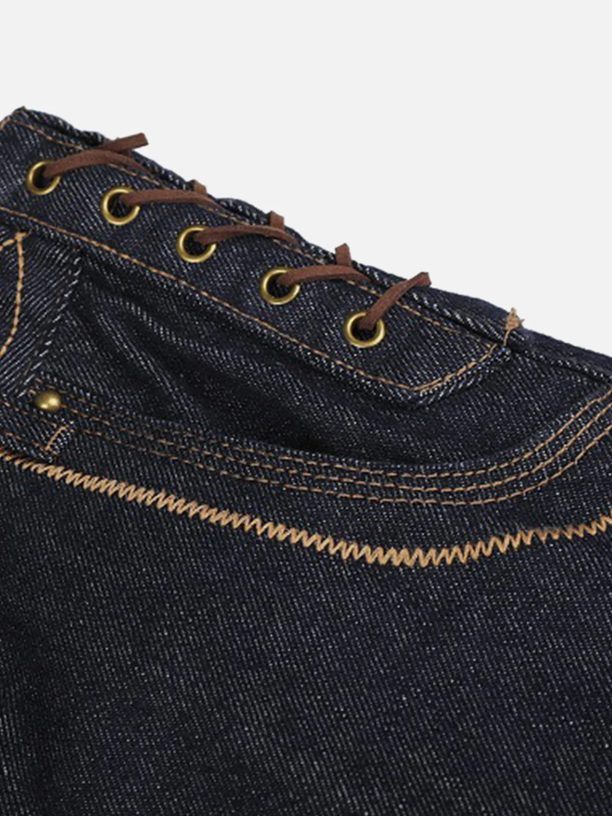Aelfric Eden Lace-Up Jeans - Image 4