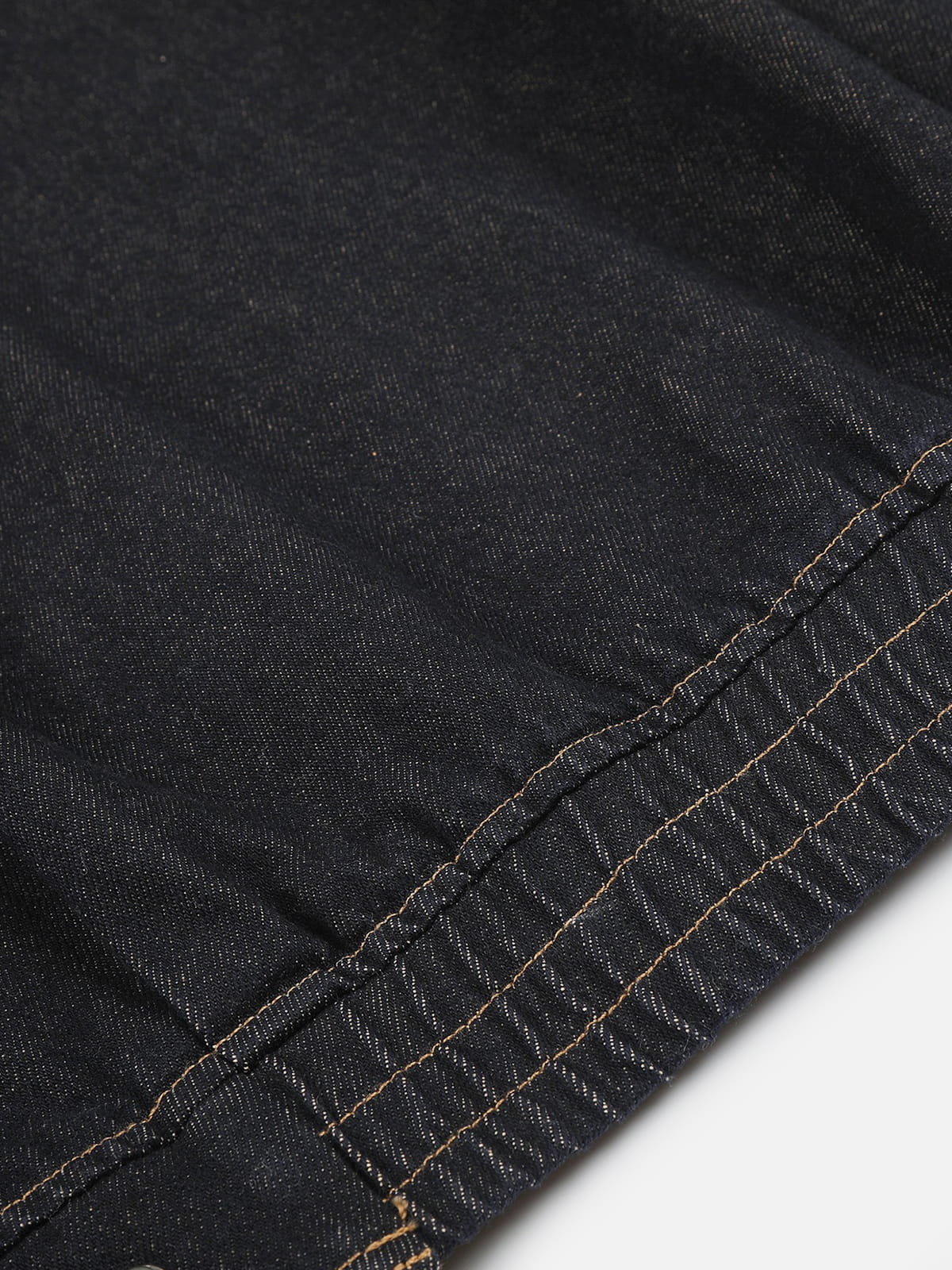 Aelfric Eden Layered Collar Denim Jacket - Image 6